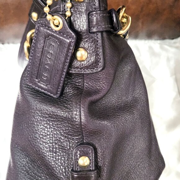 Coach Brooke Hobo Bag - Deep Purple - EUC - Picture 4 of 8